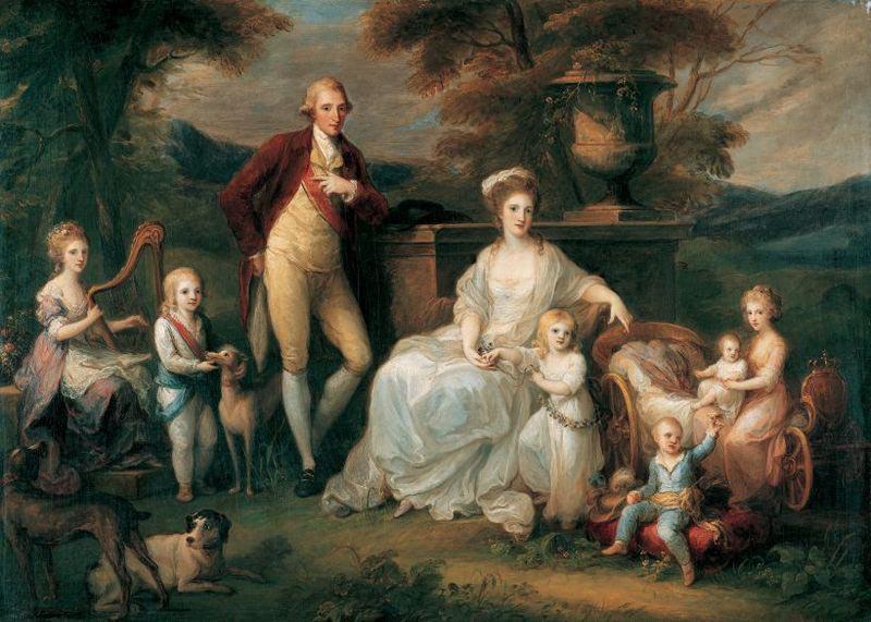 Angelica Kauffmann Portrait of Ferdinand IV of Naples, and his Family